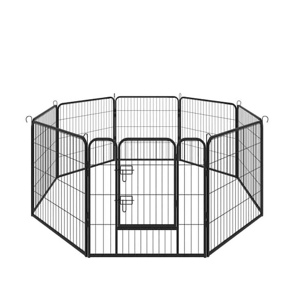 Miscool 31.5 in. H Sanwan Portable Outdoor folding 8-Panels 0.0005-Acre Wireless Dog Fence Kit