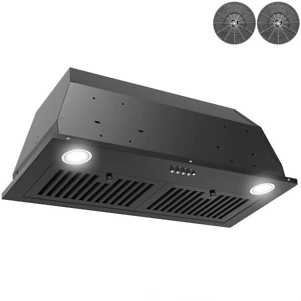 AKDY 30 in. 319 CFM Convertible Insert Range Hood with Carbon