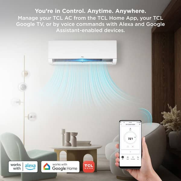 TCL Split 18000 BTU - Puissance 2 CV (Grands Espaces)