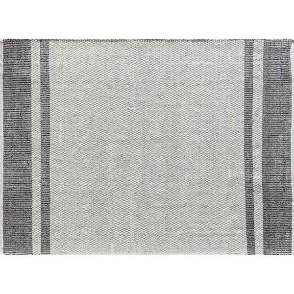 Asphalt 8 X 10ft. Indoor Area Rug