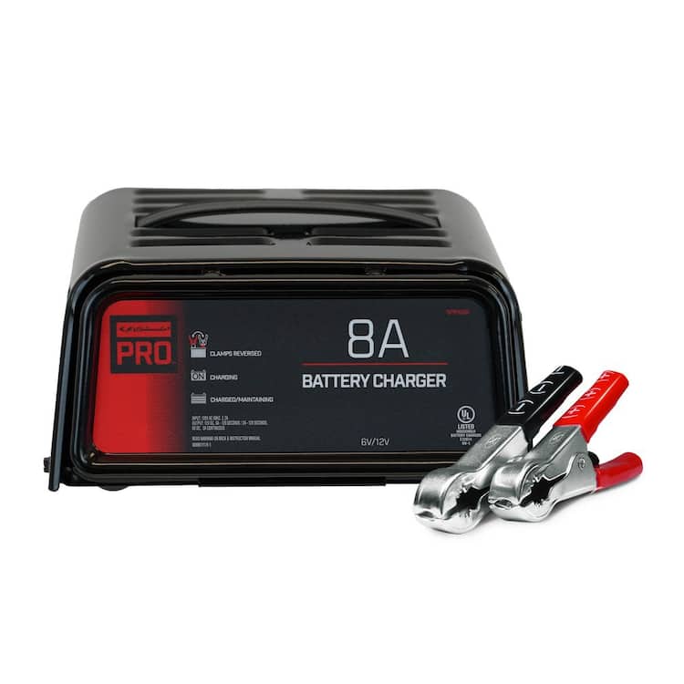 Schumacher Electric Automotive 6-Volt, 12-Volt, 8 Amp, 2 Amp Battery Charger and Maintainer