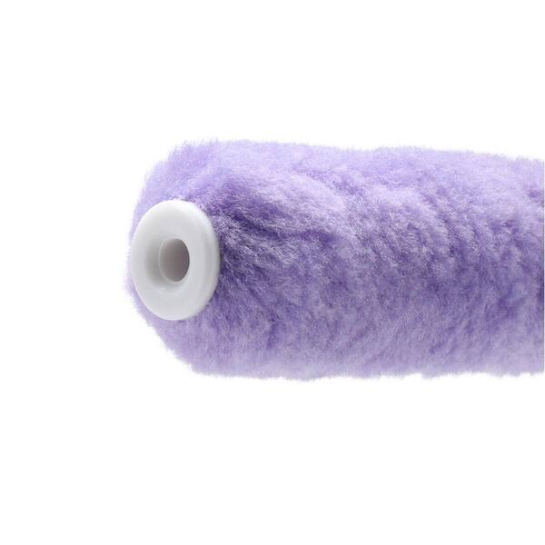 4 In X 3 8 In High Capacity Polyester Knit Mini Paint Roller 6 Pack Hd Mr 3386 0400 The Home Depot