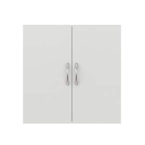 Lonn 23.43 in x 23.68 in x 12.63 Wall Cabinet in White 1 Piece