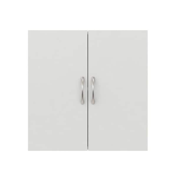 SystemBuild Evolution Lonn 23.43 in x 23.68 in x 12.63 Wall Cabinet in White 1 Piece