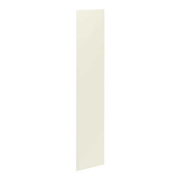QuickShip Cottage 23.25 in. W x 0.25 in. D x 96 in. H Pantry Cabinet End Panel Skin in Starlight