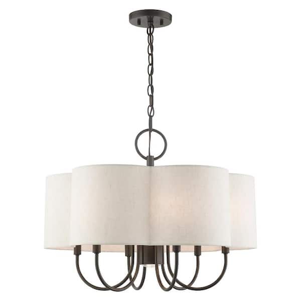 AVIANCE LIGHTING Solstice 7 Light English Bronze Chandelier