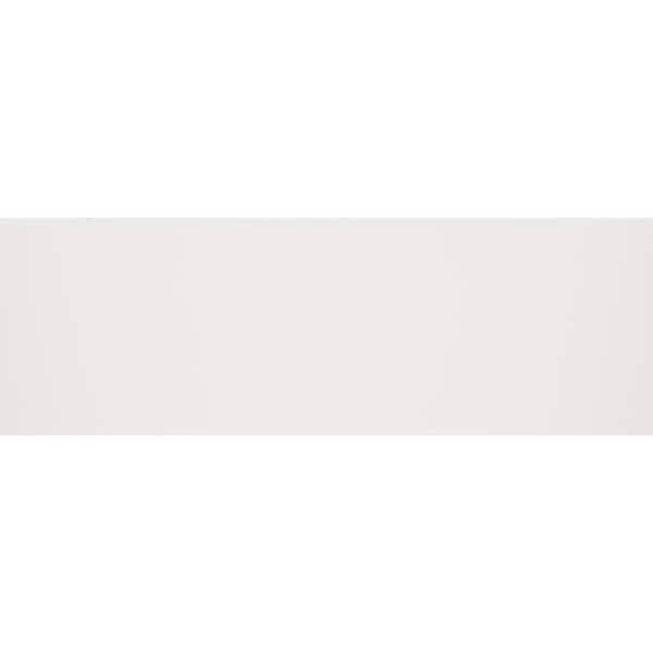 Daltile Vitruvian White Matte 4 in. x 6 in. Glazed Ceramic Sample Tile