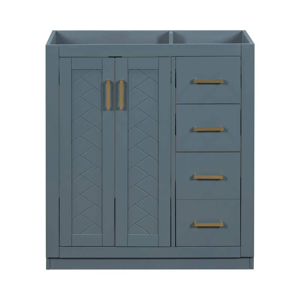 29.53 in. W x 17.16 in. D x 32.99 in. H Wood Bath Vanity Cabinet without To