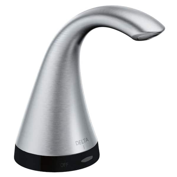 Delta Transitional Touch2O.xt Soap Dispenser in Arctic Stainless
