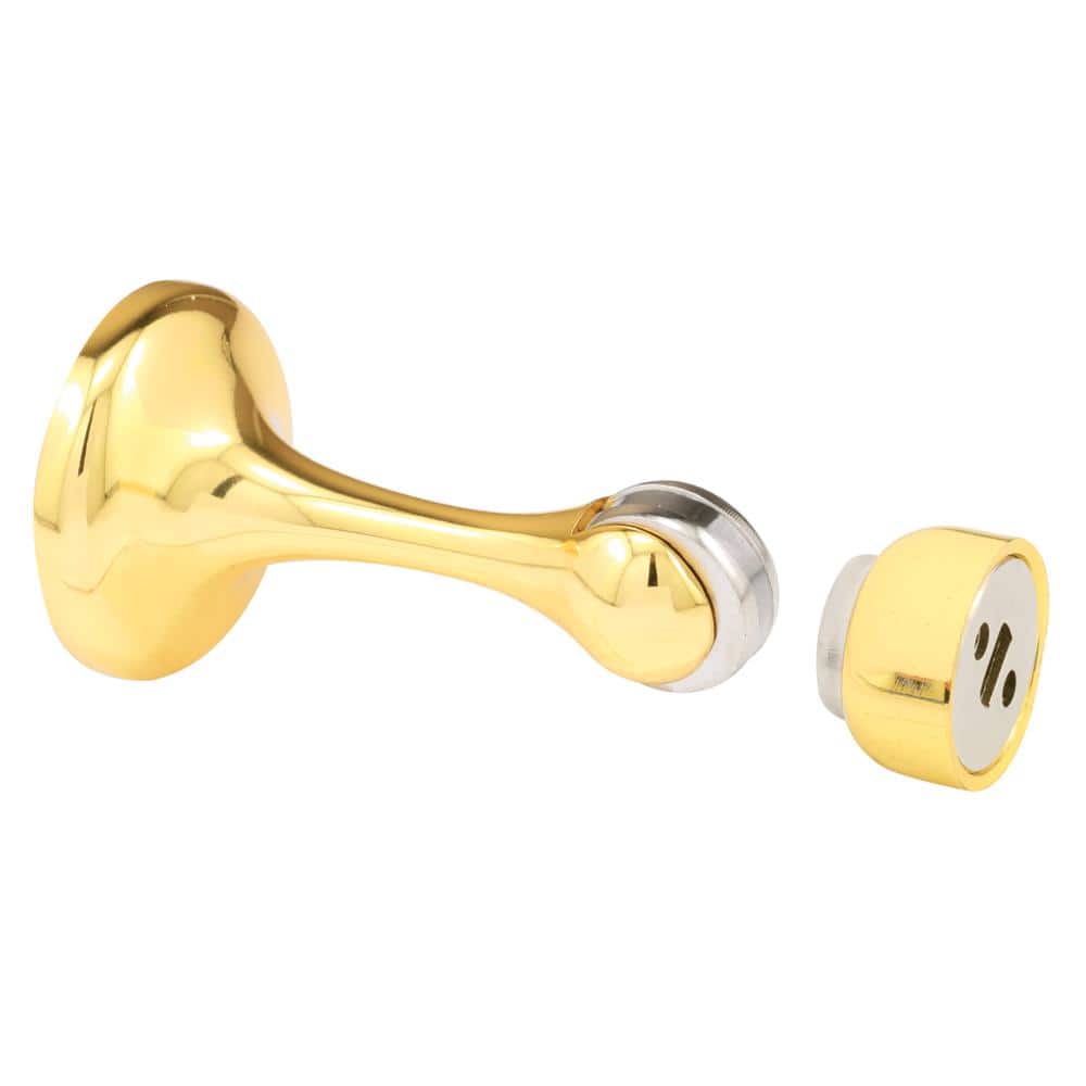 Magnetic Door Holder 2-7/8 in. Cast Brass Polished Brass Heavy Duty price history on PriceWatchPro