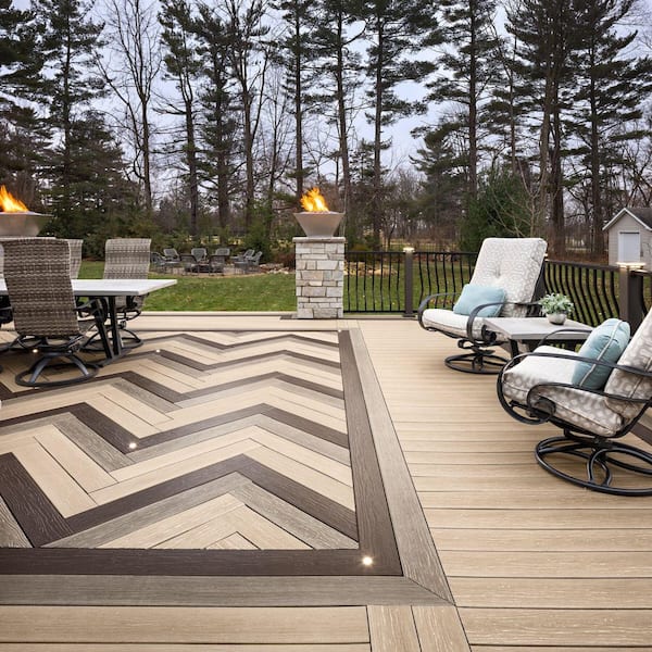 MoistureShield Vision CoolDeck Mochaccino 1 in. x 5.4 in. x 20 ft
