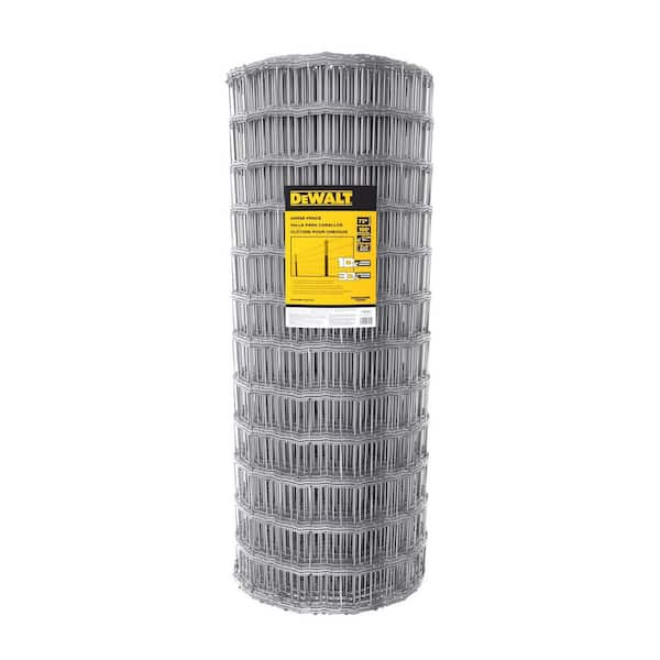 72 in. x 100 ft. 12-1/2 Gauge Galvanized Steel Horse Fence