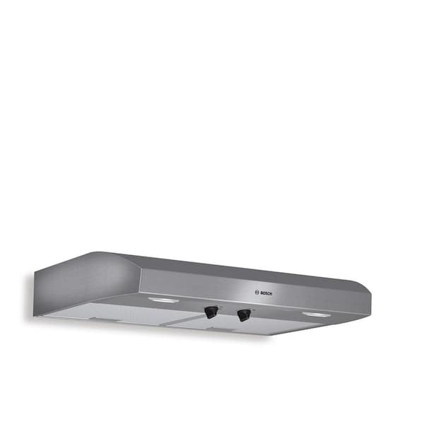 Bosch 500 Series 30 in. Undercabinet Range Hood with Lights in Stainless  Steel DUH30252UC - The Home Depot