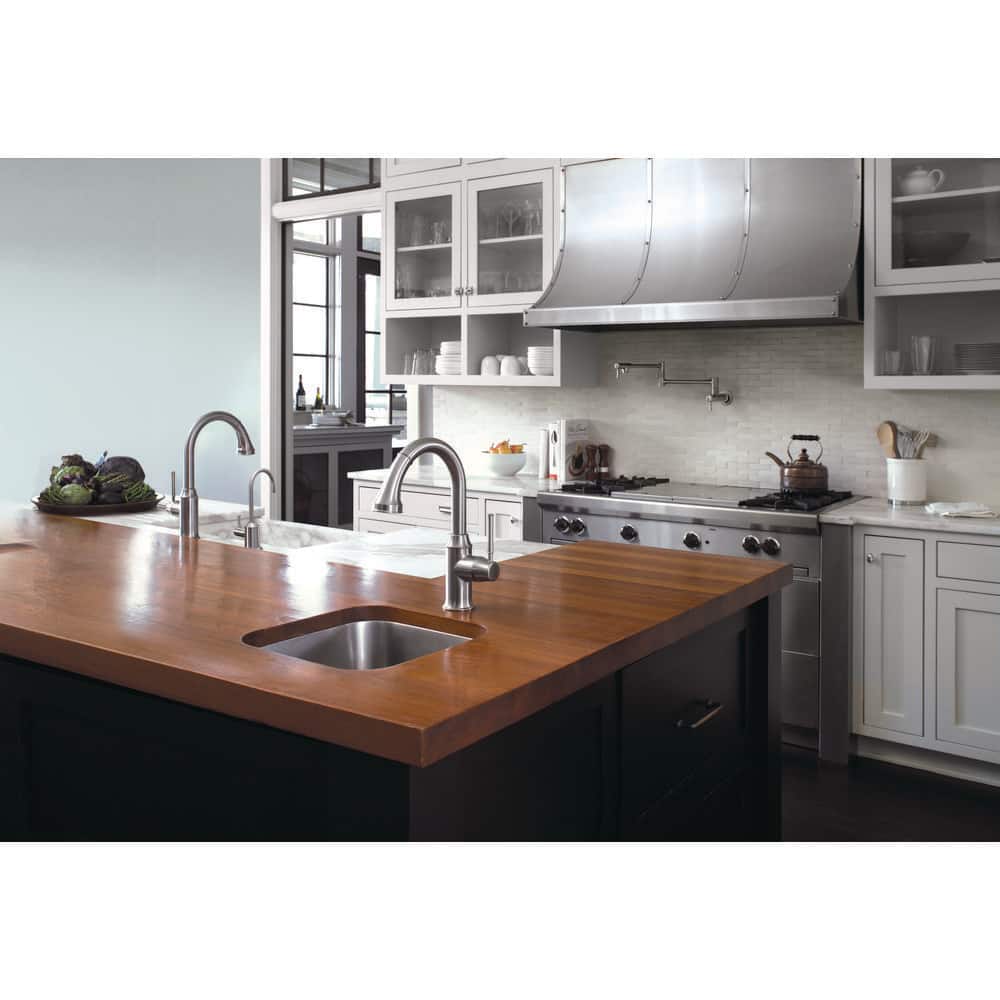 Steel Optik Stainless Steel Pull-Out Spray Kitchen Faucet