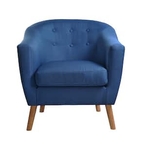 Jason Blue Fabric Tub Chair