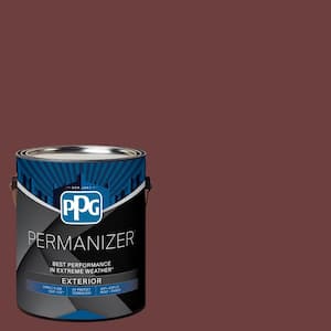 1 gal. PPG1053-7 Burgundy Wine Semi-Gloss Exterior Paint