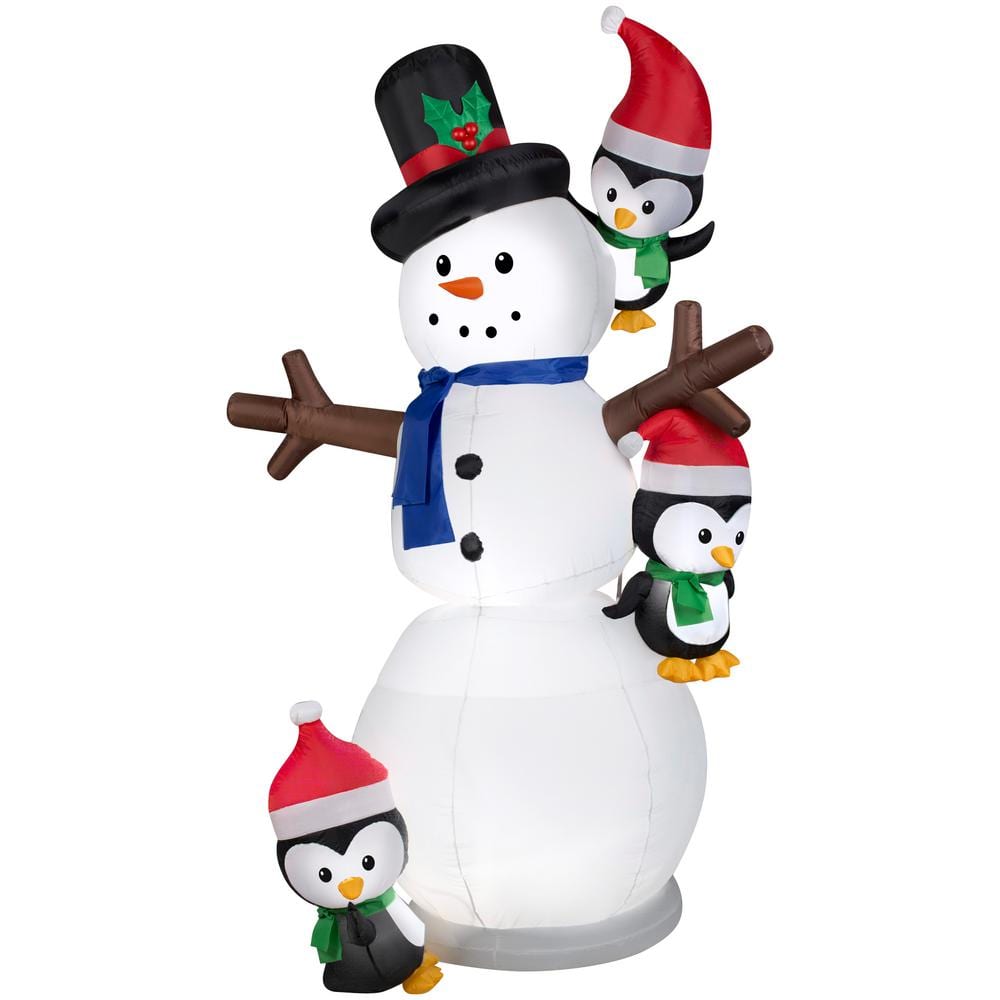 Pittsburgh Penguins NHL Inflatable Snowman 7