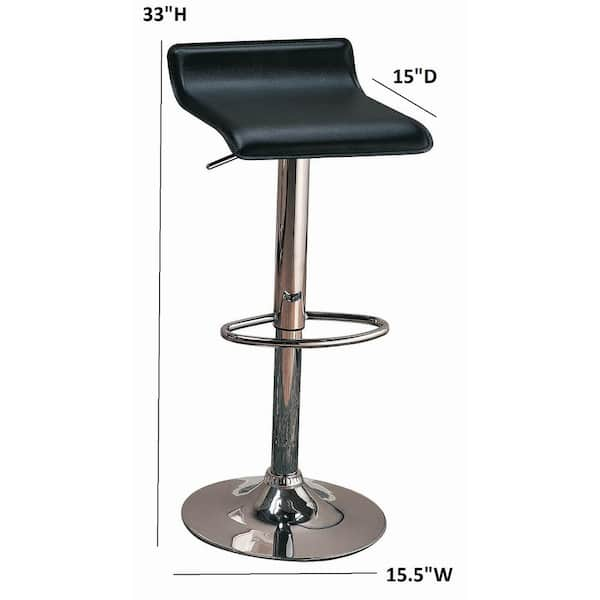 Hayden Grey Square Industrial Bar Stool Cushion - 12