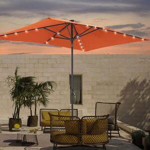 6 x 9 rectangular patio umbrella FIM Flexy Aluminum 8' 16' Offset GiantPatioUmbrellas soak in the tranquil ambiance as your outdoor space comes to life with energy JOYESERY 6 ft. x 9