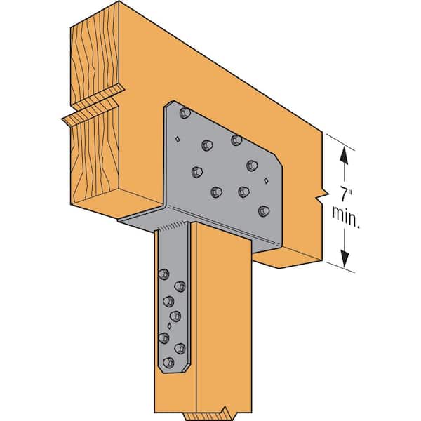 Simpson Strong-Tie CCQ Column Cap for 4x Beam, 6x Post with Strong