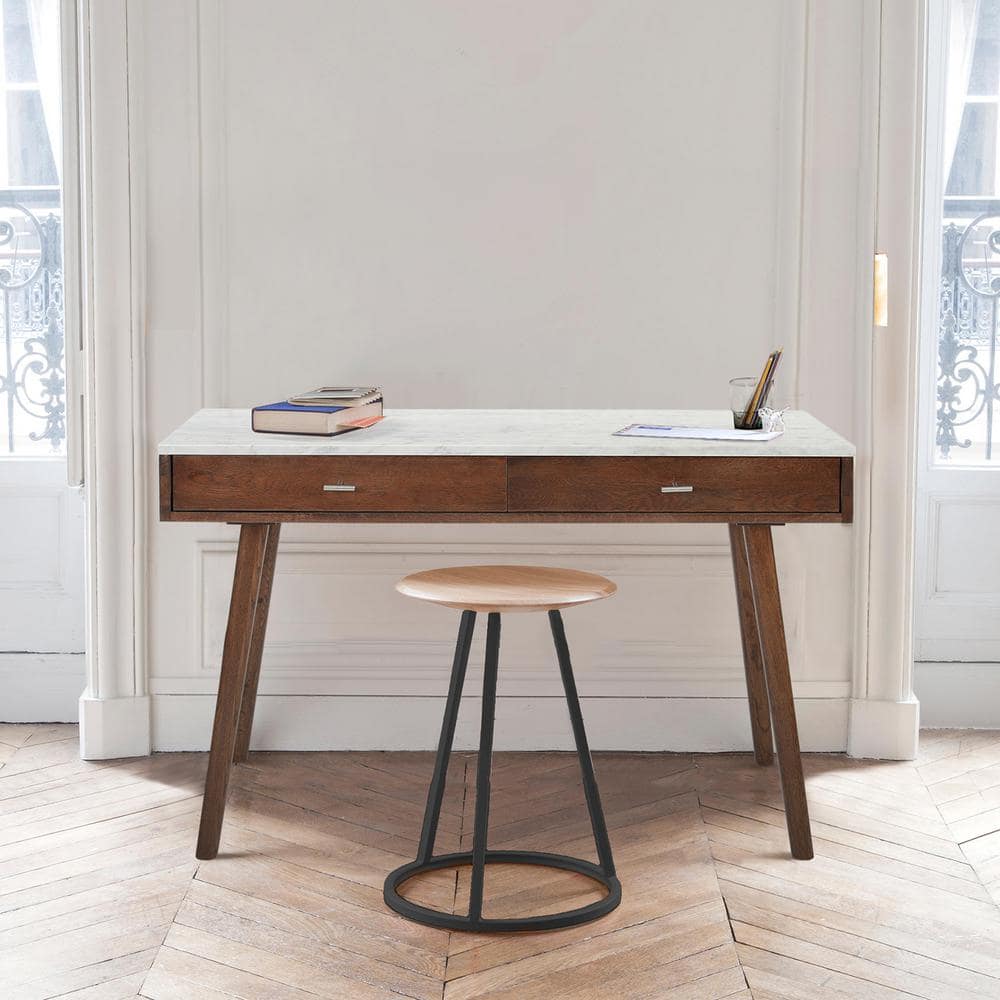 Real Living Dark Walnut Writing Desk