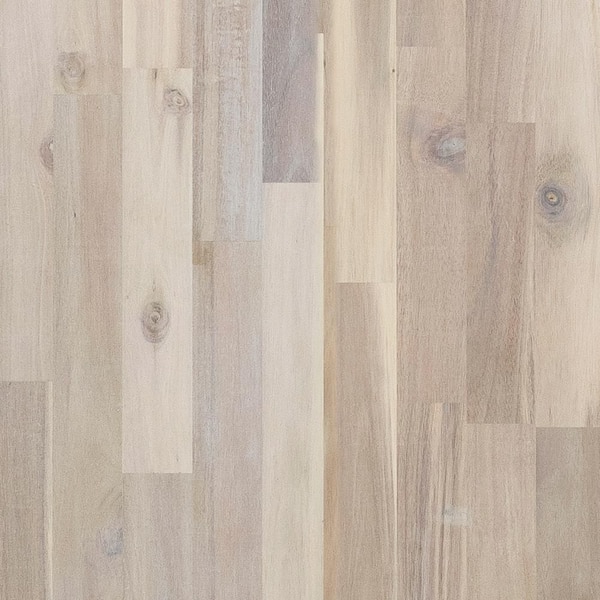 Interbuild 2.3 ft. L x 28 in. D, Acacia Butcher Block Table Top Countertop in Light Oak with Square Edge (Pack of 3)