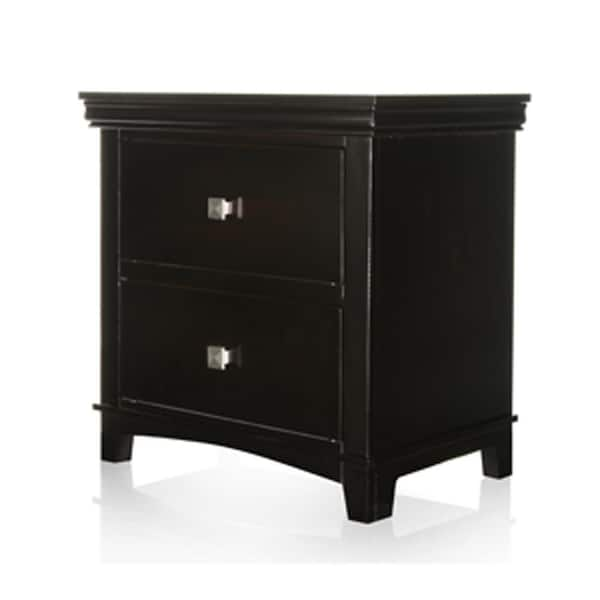 black espresso nightstand