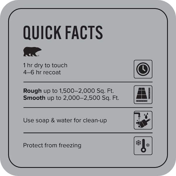 5 gal. #AE-50 Gray Cast Self-Priming 1-Part Epoxy Satin Interior/Exterior Concrete and Garage Floor Paint