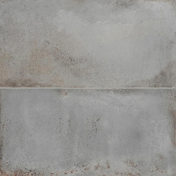 Ivy Hill Tile Angela Harris Fuller Gray 11.81 in. x 23.62 in. Polished Porcelain Floor and Wall Tile (11.62 sq. ft./Case)