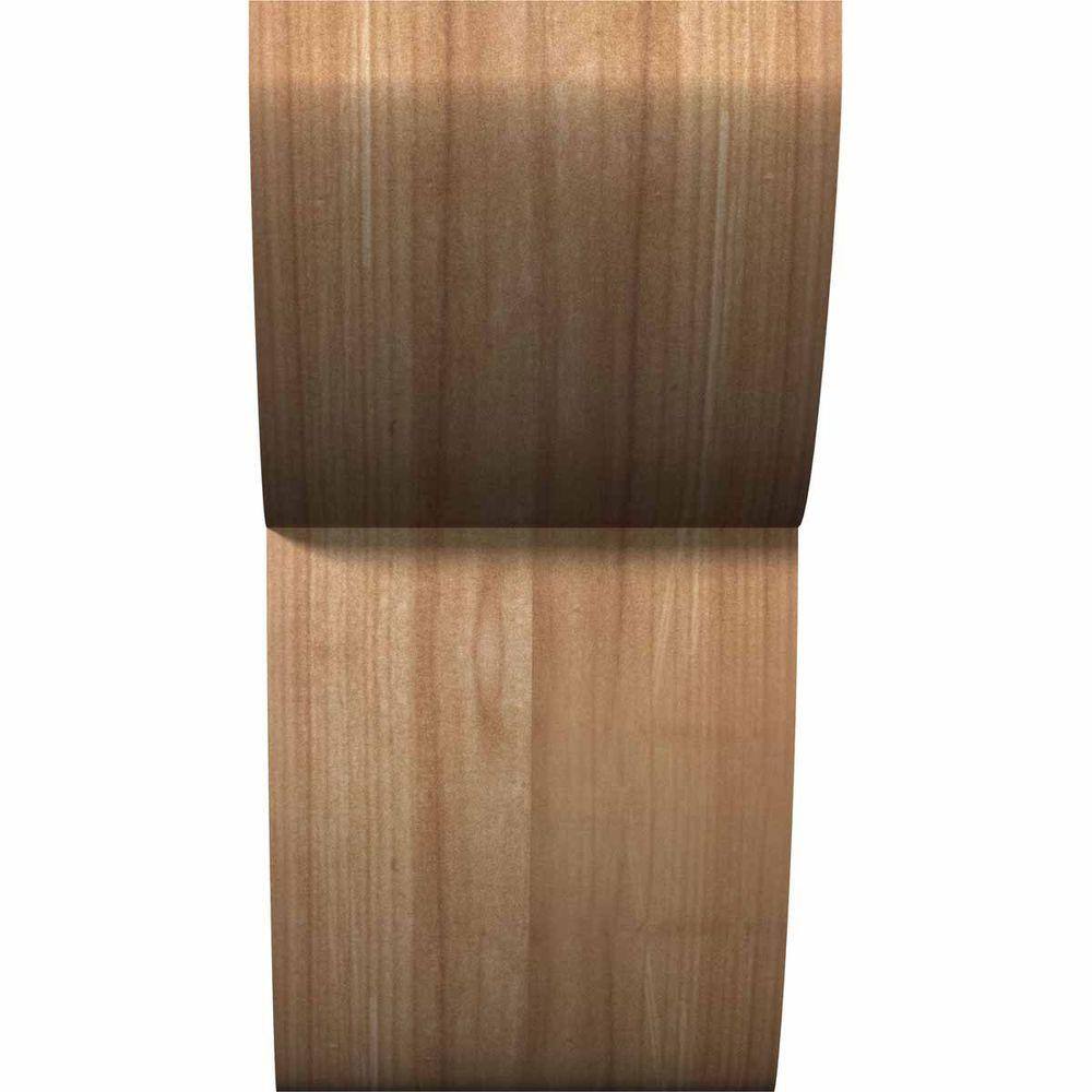 8" x 8" Rough Sawn Western Red Cedar Corbel