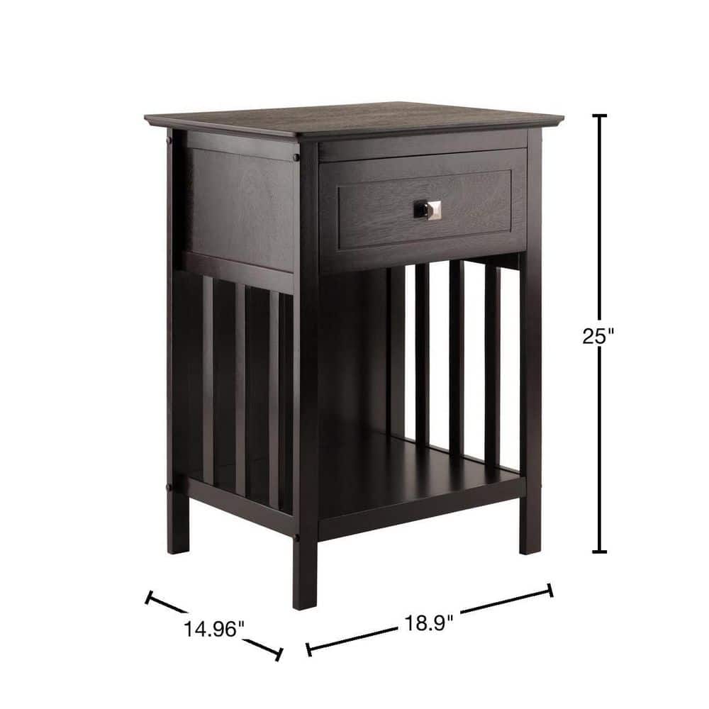 Transitional Marcel Rectangular Coffee Table with Storage Drawer