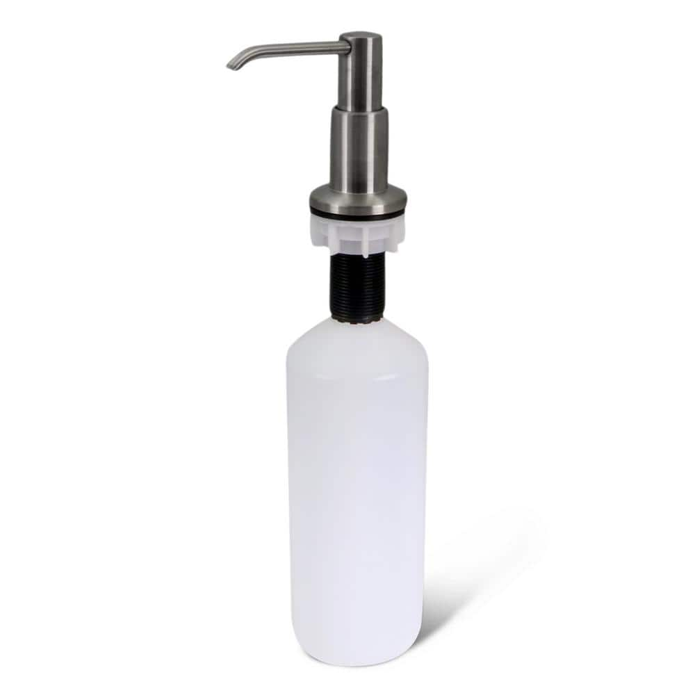 Brand New Built authentic in Soap or Lotion Dispenser for Kitchen or Bathroom Sink Brushed