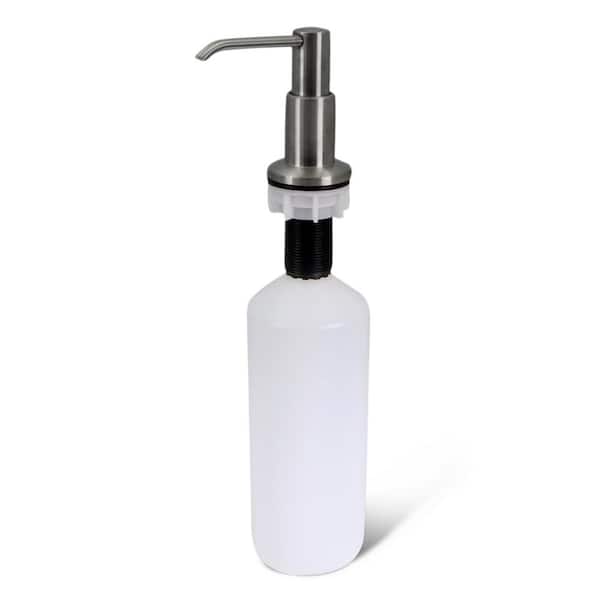 Dish Soap Dispenser for Kitchen Sink - Stainless Steel Pump and