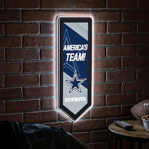 Dallas Cowboys 8 x 32 Man Cave Banner 