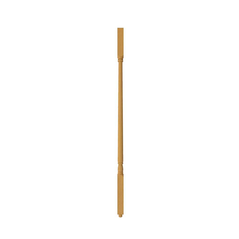 Salem Oak 1 1/4 in. x 1 1/4 in. x 39 in. Wood Baluster (6-Pack)