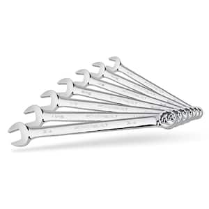 7 Piece SAE Long Pattern Combination Wrench Set