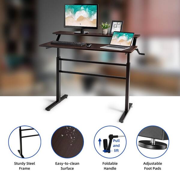 Business & Industrial Standing Desk Height Adjustable Sit to Stand