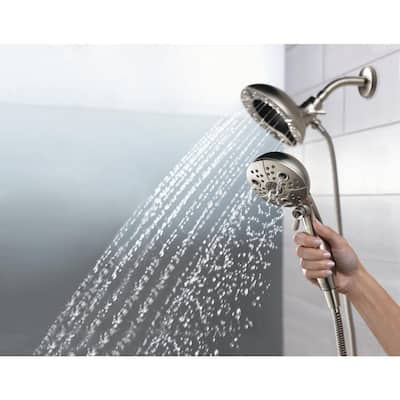 Stainless Steel - Shower Heads - Bathroom Faucets - The Home Depot