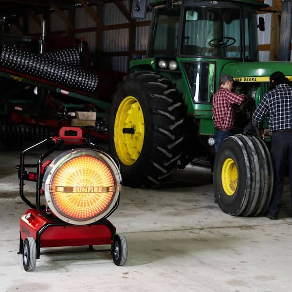 SF160 160,000-BTU Diesel/Kerosene Radiant Space Heater w/ Frigid Quick Fire Technology & Built-In Thermostat