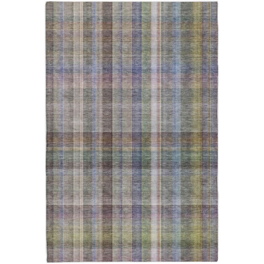 Dream Shag Premium Machine Washable Abstract ADS534 Pewter 5 ft. x 7 ft. 6 in. Area Rug price history on PriceWatchPro
