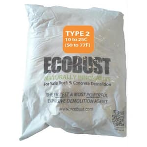 11 lb. Concrete Cutting and Rock Breaking Non-Combustive Demolition Agent Type 2 (50F - 77F)