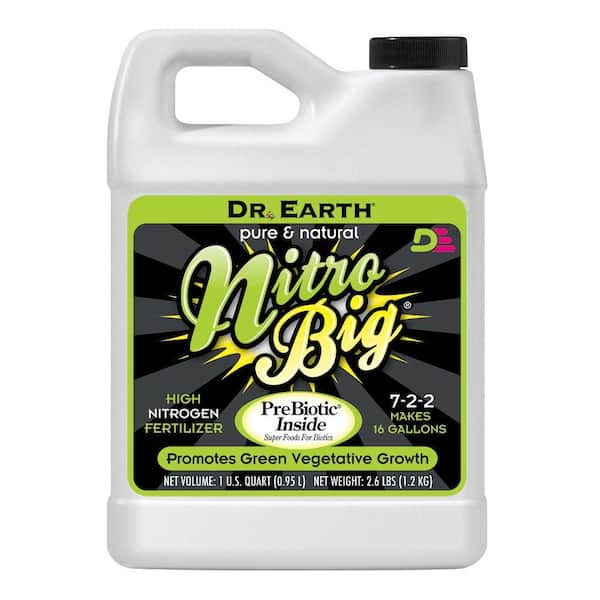 DR. EARTH 32 oz. Organic Nitro Big Liquid Fertilizer