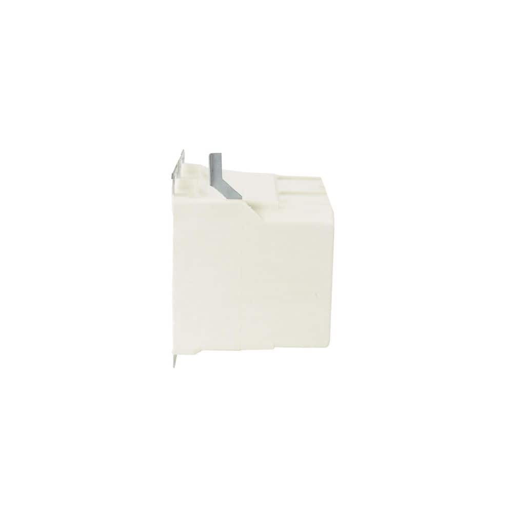Off White Polycarbonate 1 Gang Electrical Box with Flanges