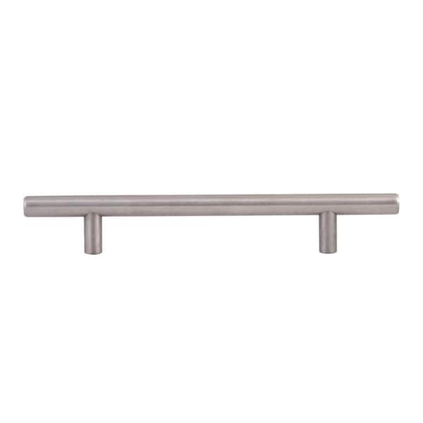 Design House Barrell 5 in. (128 mm) Stainless Steel Hardware Cabinet Drawer Pull