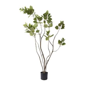 4 ft Green Artificial Cotinus Coggygria Other Everyday Tree in Pot