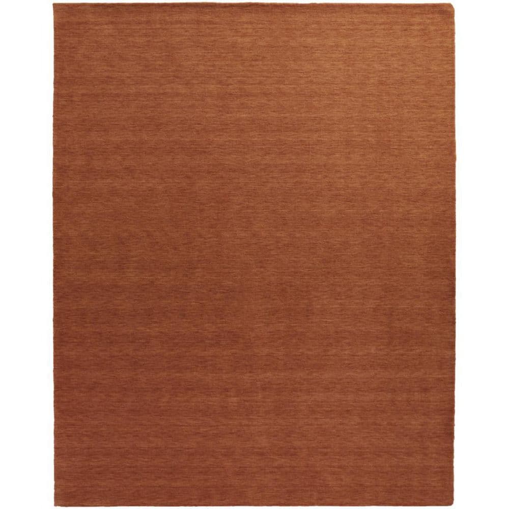 Orange Solid Color 8 ft. x 11 ft. Area Rug price history on PriceWatchPro