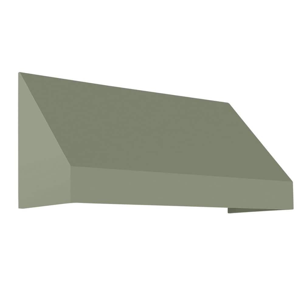 7.38 ft. New Yorker Acrylic Fabric Fixed Awning (88.5 in. W x 16 in. H x 30 in. D) in Sage price history on PriceWatchPro