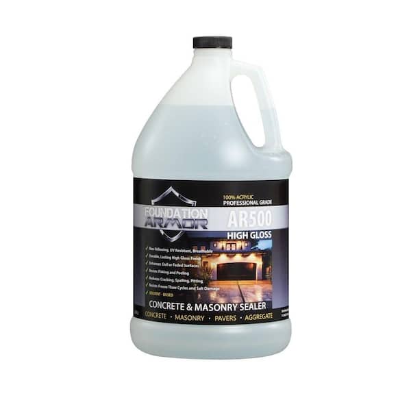 Foundation Armor Ultra Low VOC 1 gal. Clear Wet Look High Gloss Acrylic Concrete, Aggregate and Paver Sealer