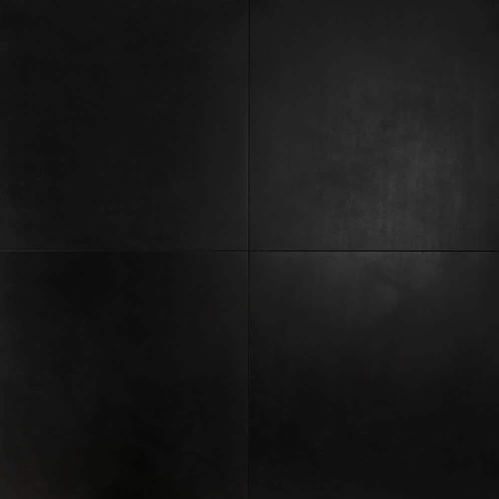 Stria Black 23.62 in. x 23.62 in. Matte Porcelain Floor and Wall Tile (11.62 sq. ft. / Case) price history on PriceWatchPro