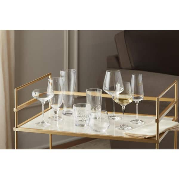 Buy JGS Brass Wine Glass Drink Ware Set of 2 for Home (Golden